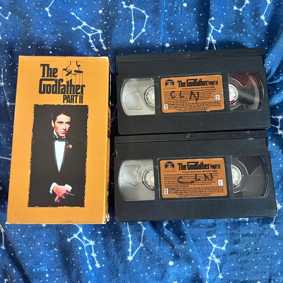 Paramount | Media | The Godfather Trilogy Vhs Tapes | Poshmark